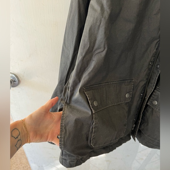 Tailor Vintage Heritage Waxed Canvas Blanket Chore Coat - Picture 7 of 9